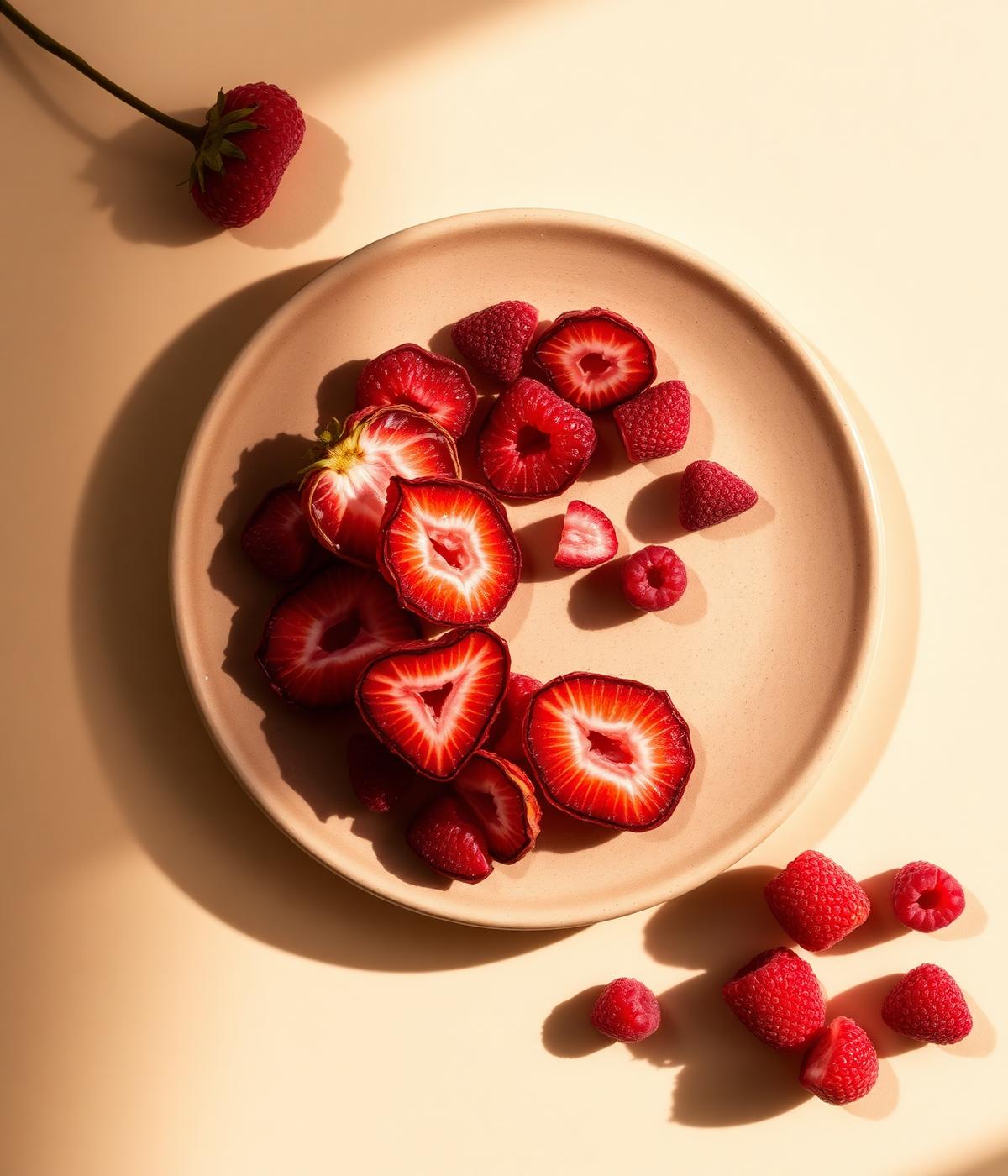 Frutas liofilizadas